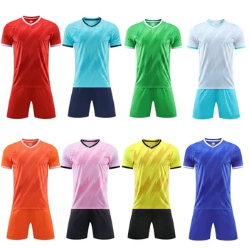 Soccer Wear Set Kit Football Shirts Sublimation Print Club Football Clothes Jersey Soccer