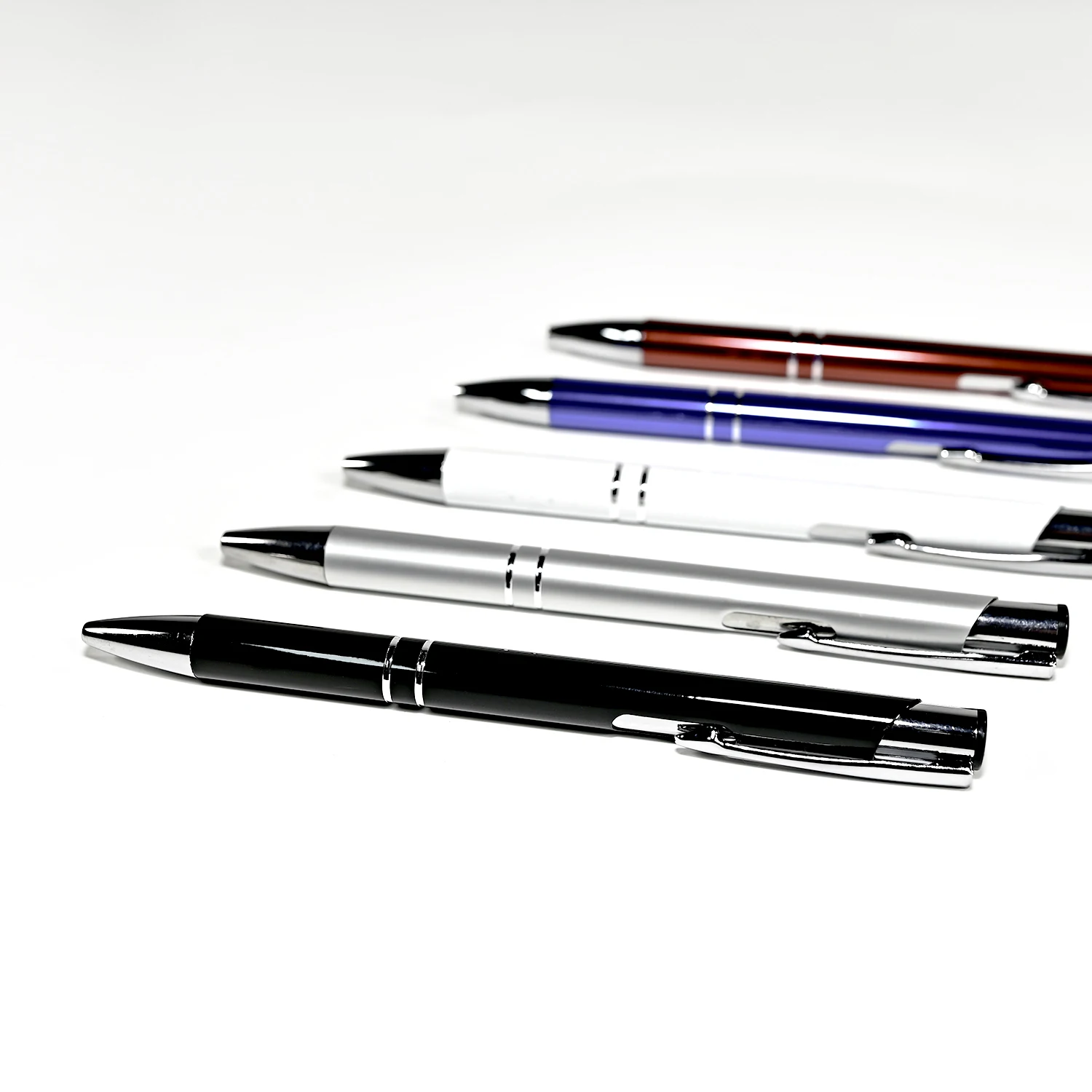 Luxury Promotional Metal Ball Pen With Logo Customized Advertising