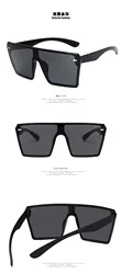Солнцезащитные очки в большой квадратной оправе с рисовыми гвоздиками, новинка 2021, Европейская и американская мода, уникальные солнцезащитные очки