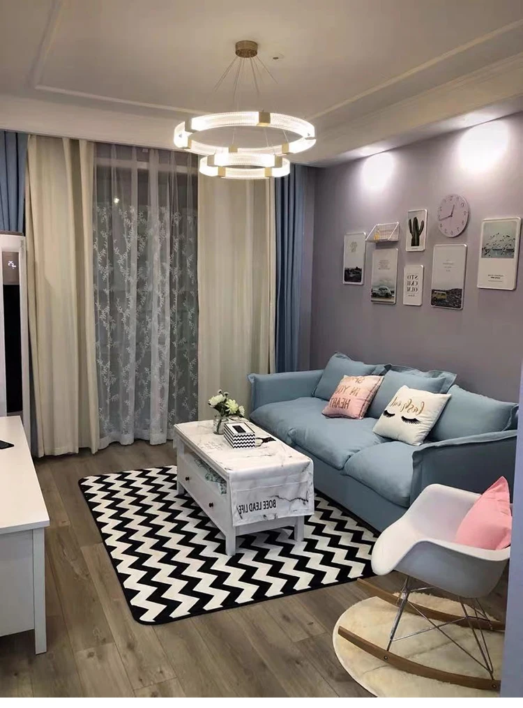 Modern Chandelier Pendant Lamp Circle Pendant Light Nordic living room acrylic chandelier light