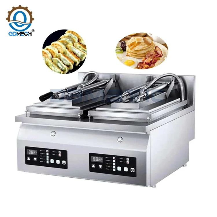 QDMECH Commercial Water Cooking Dumpling Fry Pan Dumplings Machine With Great Price