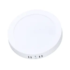 Vertak Frameless Round Surface Mounted Frameless Led Panel Led Ceiling Panel Light Led Lights for Home Office Ceiling