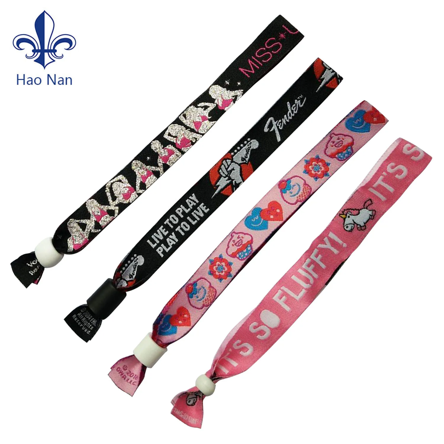 Custom Event Sublimation Wristband Festival Armband Wristbands Hand Bands Wrist Bands With No Minimum Order