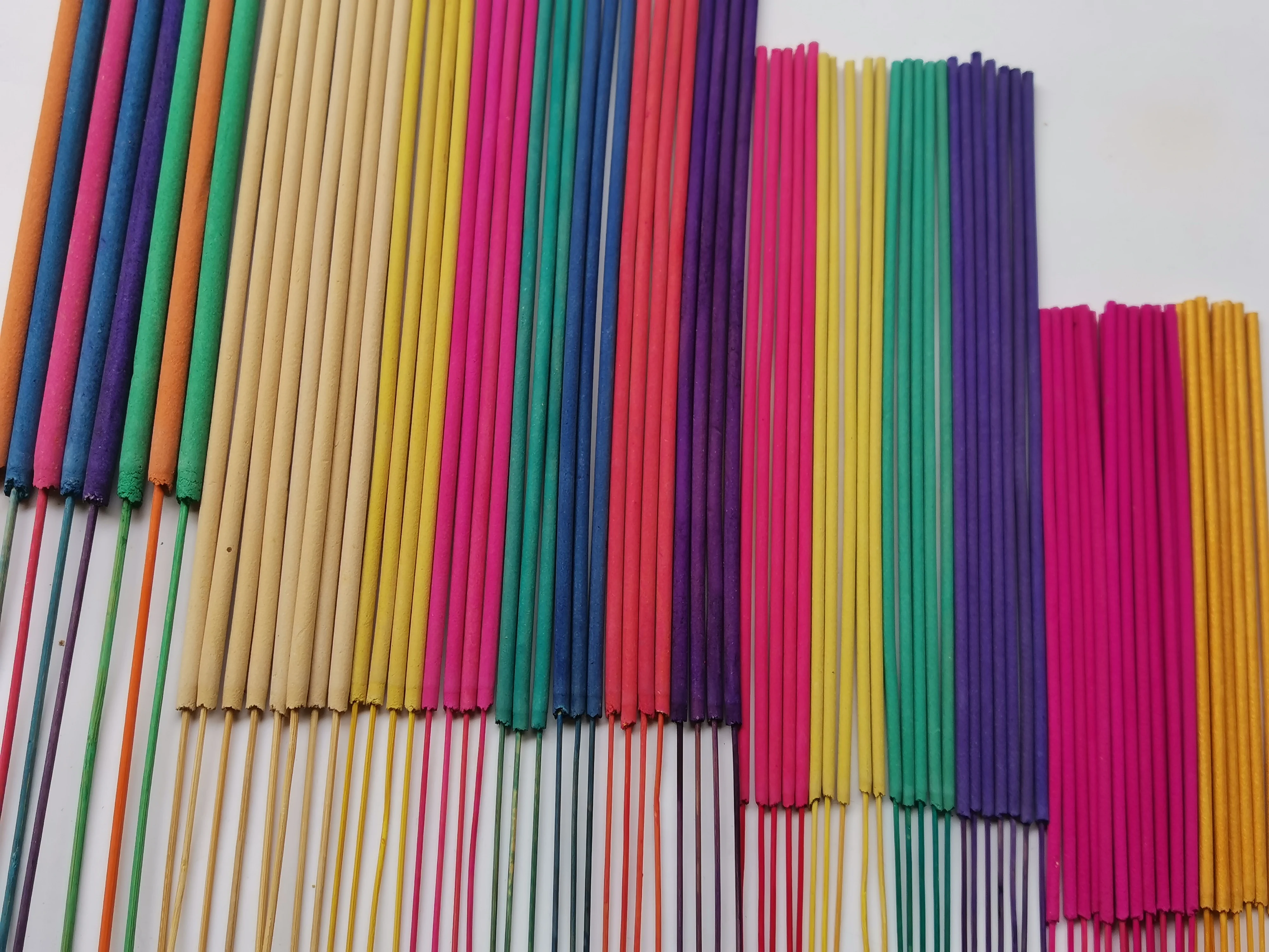 Raw Incense Stick Bulk Unscented Natural Agarbatti Incense Sticks 28cm Unscented Incense Sticks