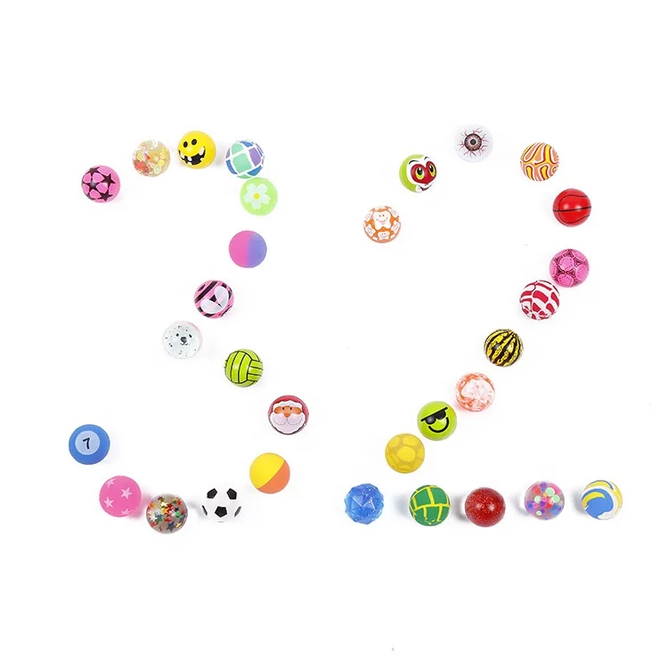 Bulk Rubber Bouncy Balls Kids Toy Colorful Bouncy Balls Bolas De Goma