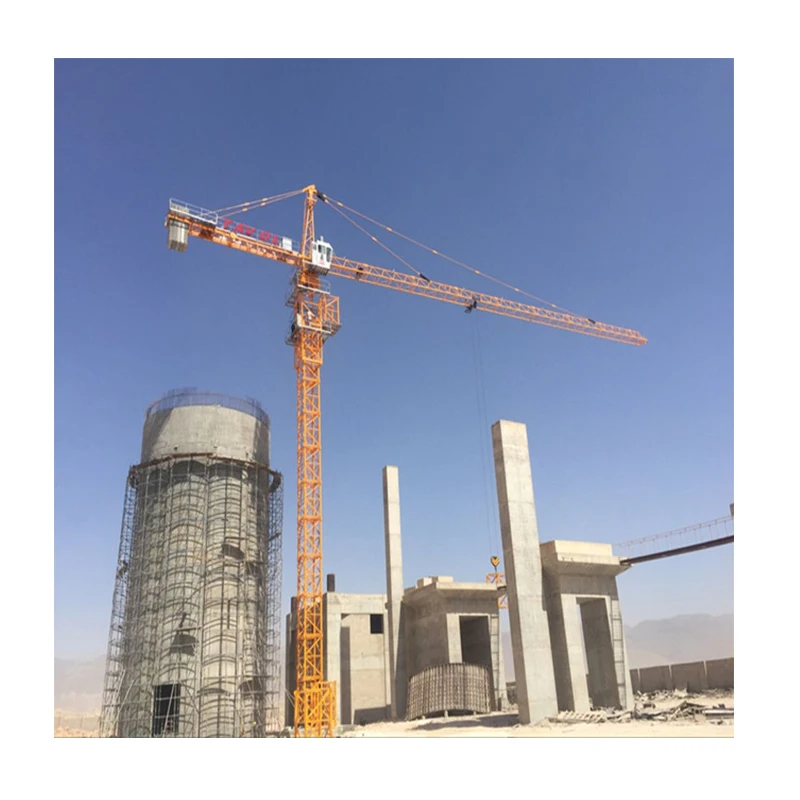 QTZ Model Tavol Tower Crane Near the Nile