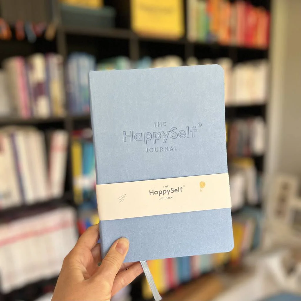 Notebook Self Promo LABON Positive Habits Happy Self Journal Daily Gratitude Journal ...