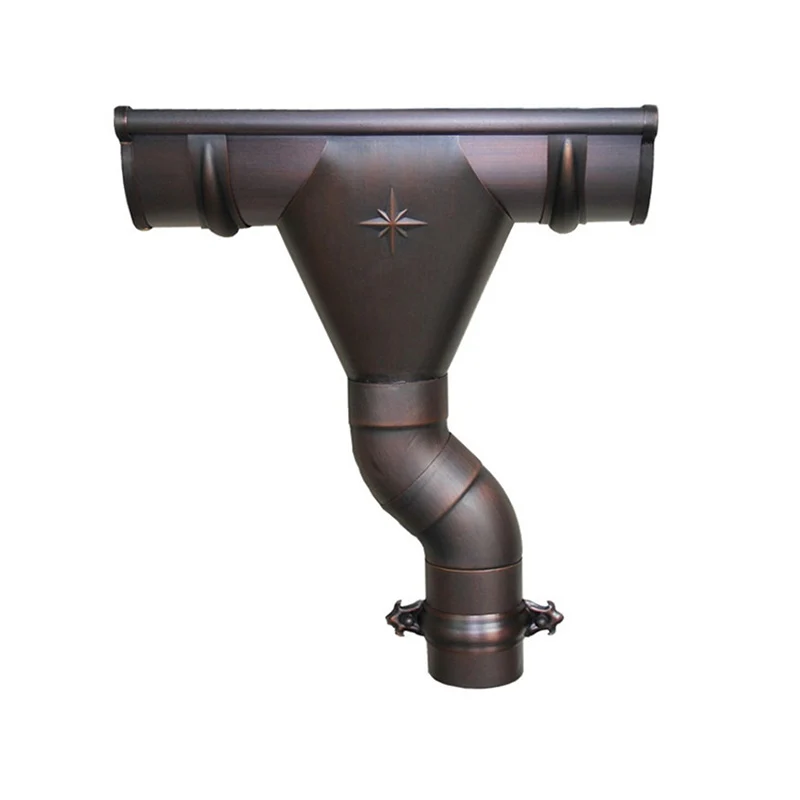 Custom Copper Water Gutter System Pipe