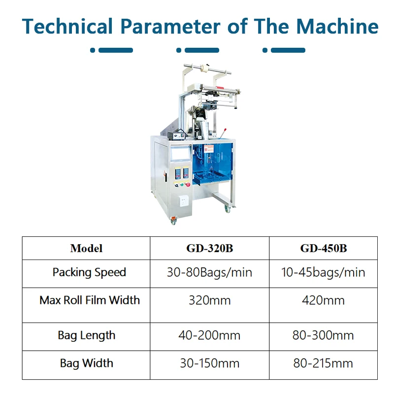Semi-Automatic Bucket Chain Packing Seeds Beans Snacks Peanut Nuts Food Nitrogen Potato Chips Multi-function Packaging Machines