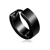 E005-Black 2  (No ear hole) 1 Piece