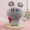Holding a flower mouse