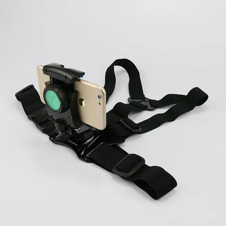 Back Chest Strap For Mobile Phone Bracket Gopro Extreme Racing Rock