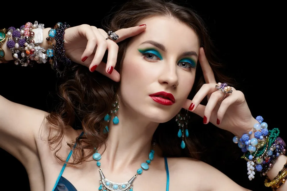 Best Seller 2025 Bridal Rhinestone Necklaces Wedding Jewelry Sets for Women Fashion 0