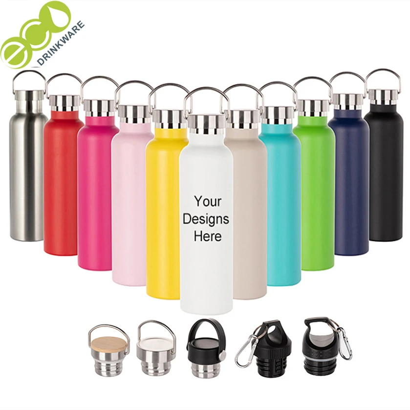 Stainless Steel Drinking Bottle Personalized With Name 0.7 Liter