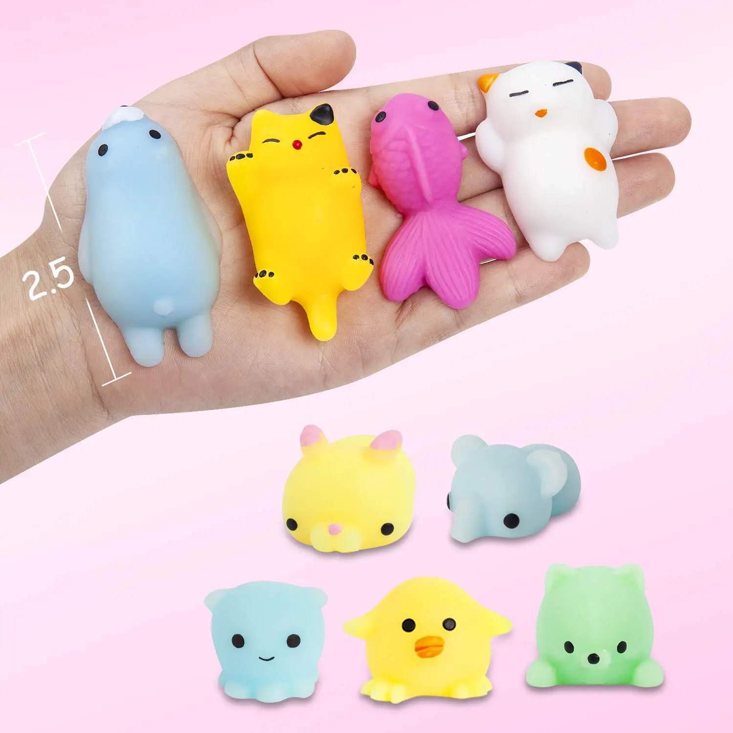 Wholesale Kawaii Stress Reliever Mochi Squishy Toys