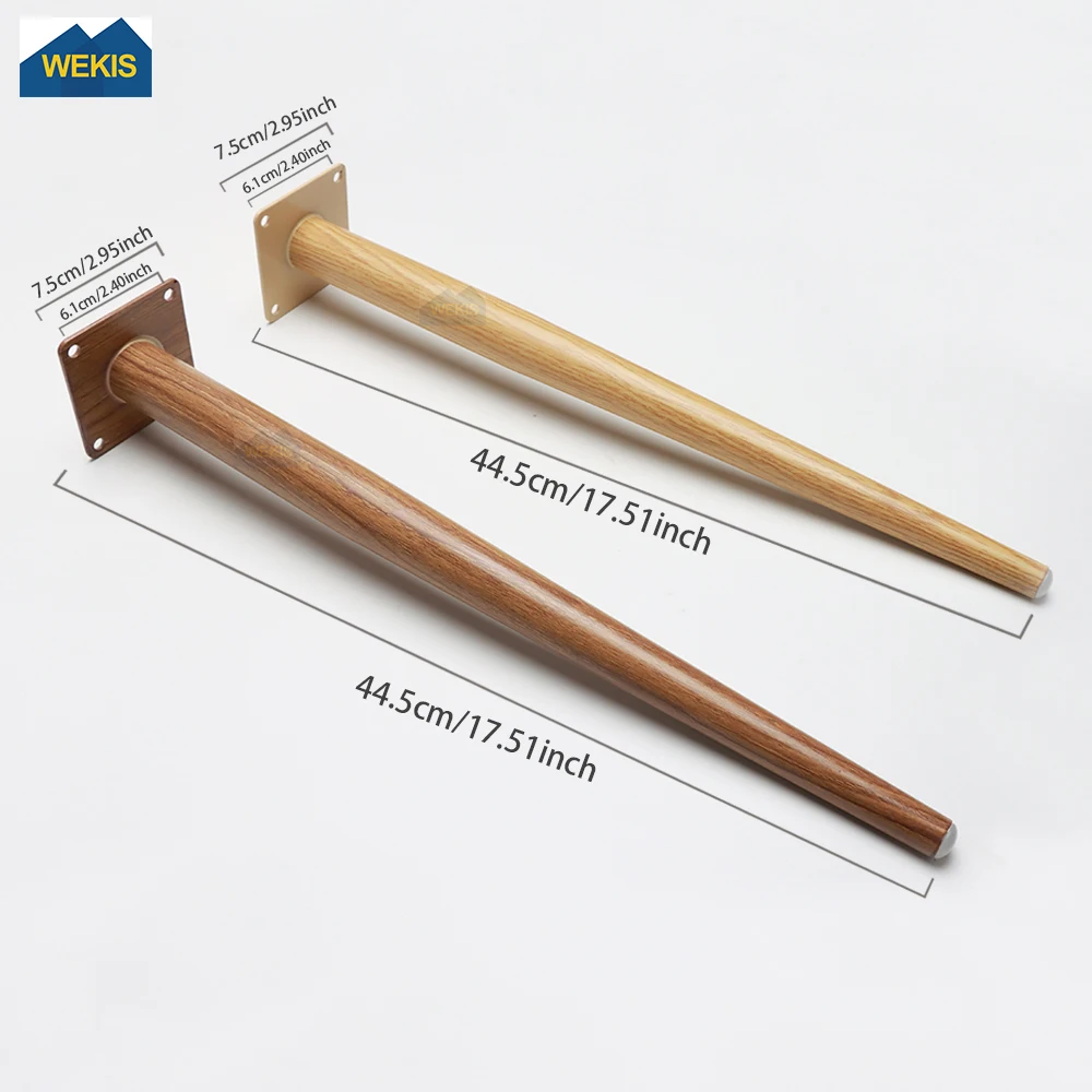 Индивидуальные ножки для дивана, оптовая продажа, круглая квадратная коническая офисная мебель, кровать, диван, стол, стул, Маленькая деревянная скамейка, ножки, ножки дивана