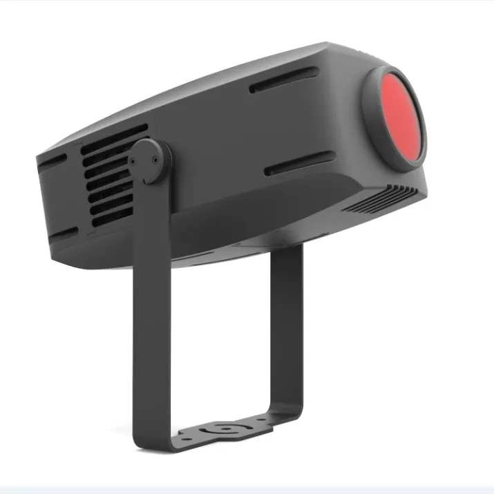 Светодиодный прожектор с логотипом gobo, 200 Вт, уличный водонепроницаемый Светодиодный прожектор с зумом GOBO