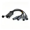 Câble répartiteur audio XLR mâle vers RJ45 de 1 m (3,28 pi)