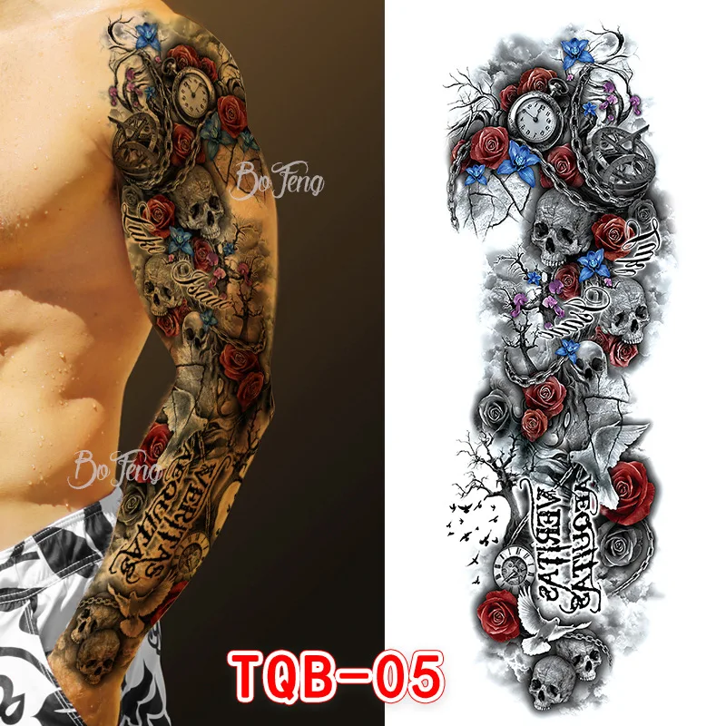 Sehao Tattoo Artist Gifts Hot Temporary Tattoos Women Men Waterproof Body  Art Fake Sticker Transfer ABS 