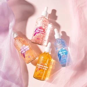 Private Label Cherry Blossom/Camelia/Calendula/Blue Rose Korean Skin Care Hydrating Anti-Aging Serum