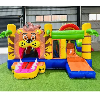 Animal World Theme inflatable water slide playground for event rental items