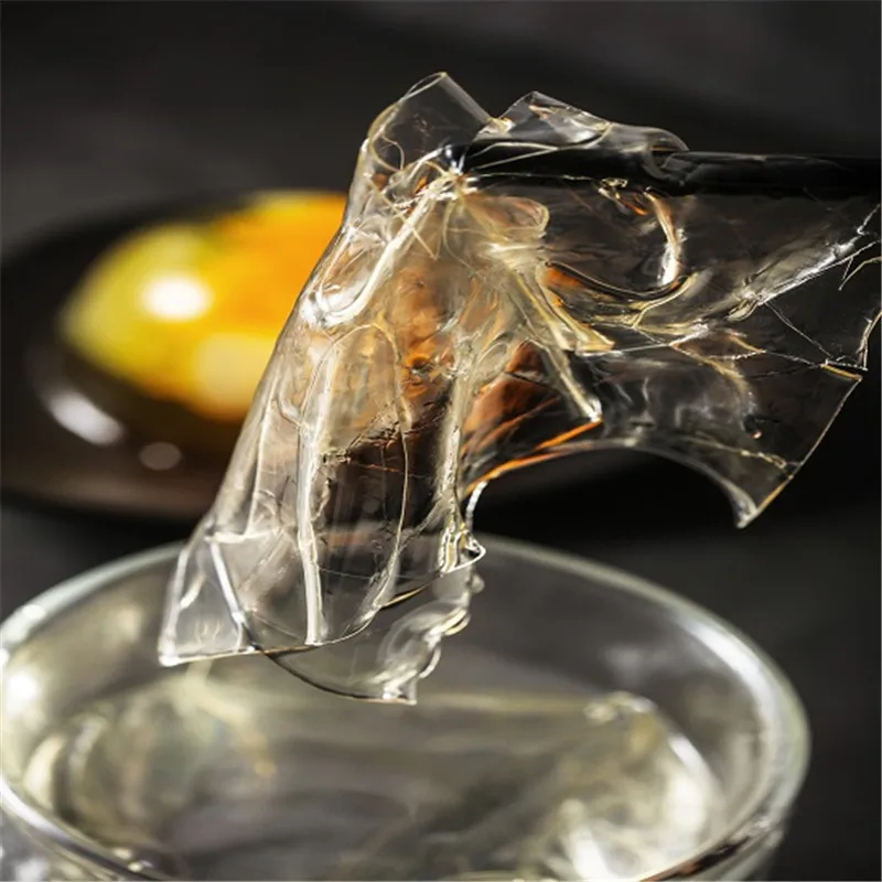 Листы желатиновых листьев из серебра Халяль для приготовления пищи, мусса, торта, желе, десерта