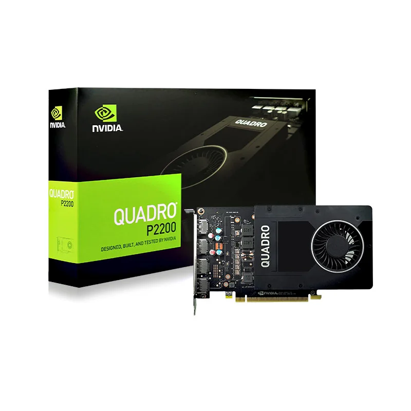 Cheap Quadro P2200 5GB GDDR5x PCIE Dedicated 3D Graphics Card