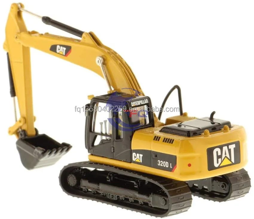 ミニカー CAT 323 Hydraulic Excavator 1:50 1:50 Cat 323 Hydraulic Excavator with 4 new work-tools