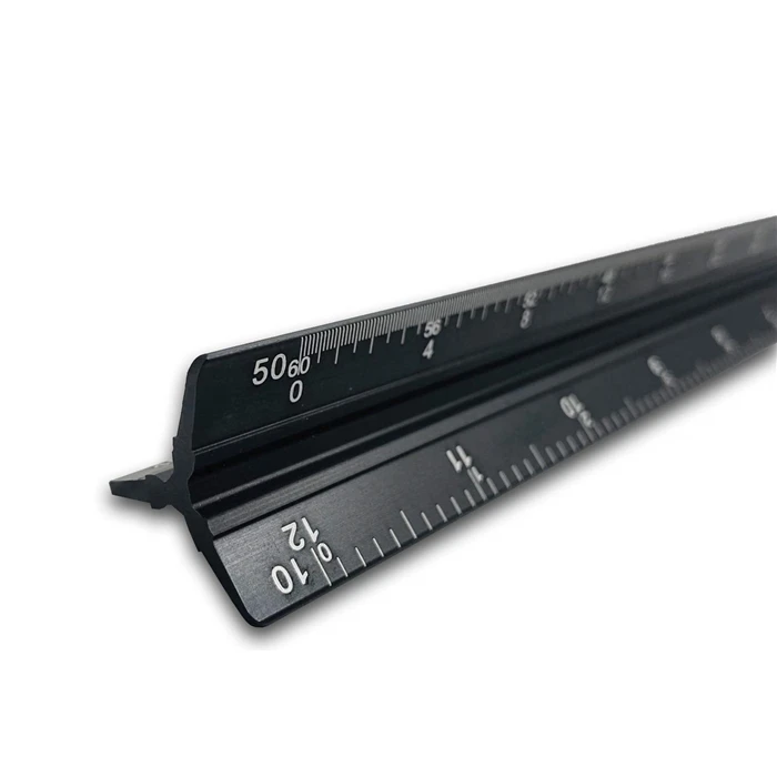 Aluminum Alloy Architectural Scale Ruler for Civil Engineering