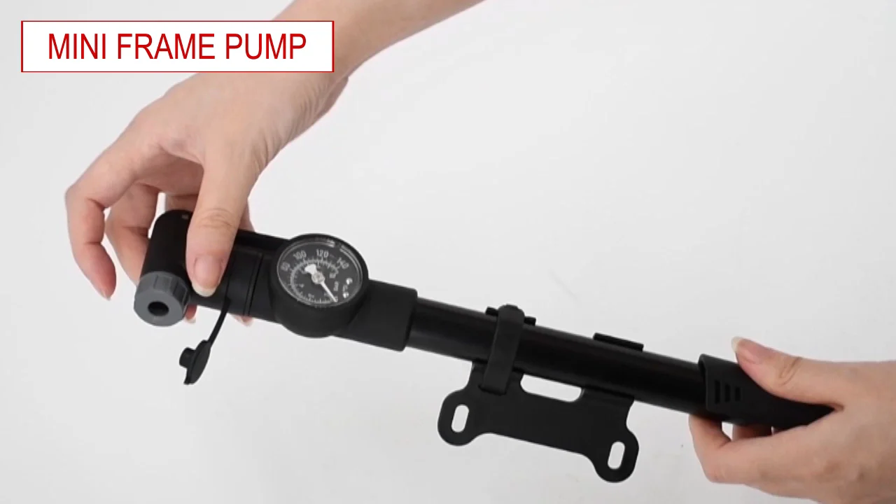 Rallex Bike Pump Air Glide Tire Portable Road Mtb Floor Bicycle Pumps