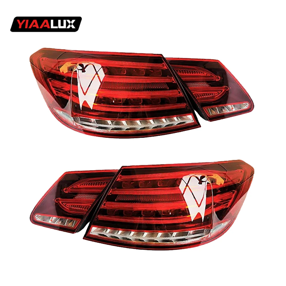 Factory direct sales for Mercedes Benz W207 E class Rear light 2009-2014 upgrade New style red set rear lamps LED taillight details