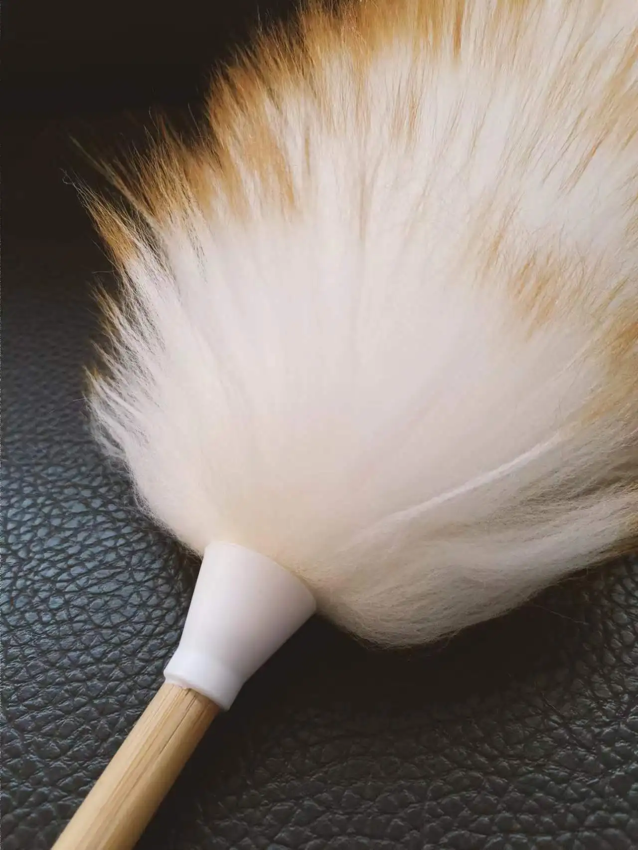 Пыльник из натуральной овечьей шерсти с удлинительной ручкой для коммерческой уборки или