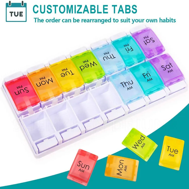 Weekly Pill Box16