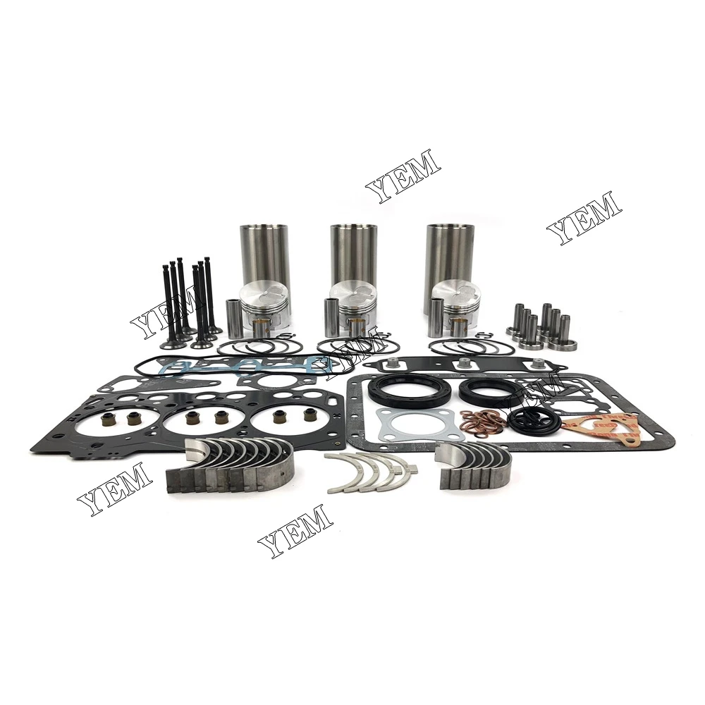 3TNE68 Engine Rebuild Kit With Gasket Bearing Valve for Yanmar Diesel Engine 2