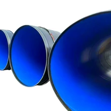 PE Steel EMT 3PE Insulated Spiral Plastic Cover API Certified for Agricultural Irrigation Sewage Supply 6m 12m Welding Cutting