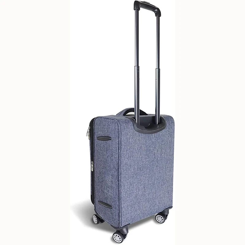 Free Sample Dance Bag with Garment Rack Rolling Dance Costume Bag with Hanging Cosmetic Collapsible Suitcase for Dance Shows