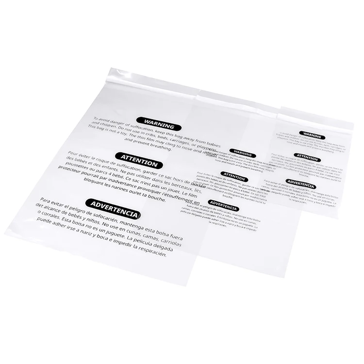 1000 Bolsas Transparentes Resellables 19x24 Pulgadas - 1.5 Mil, OPP, Con Advertencia De Asfixia