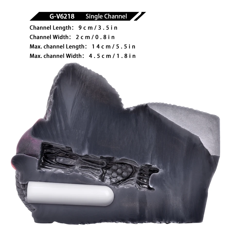 GEEBA Vibrating Male Masturbator Animal Dog Vagina Artificial Pussy Silicone Vaginal Anal for Penis Stroker Dog Vagina for Men