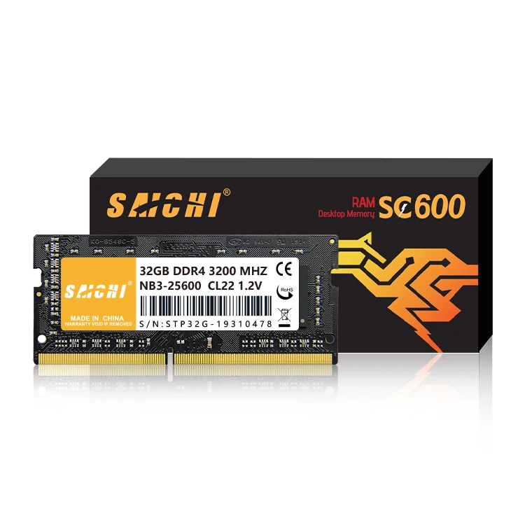 Nvtek Ddr4 Sodimm 2933 32GB DDR4-2933 SODIMM Laptop RAM Upgrade