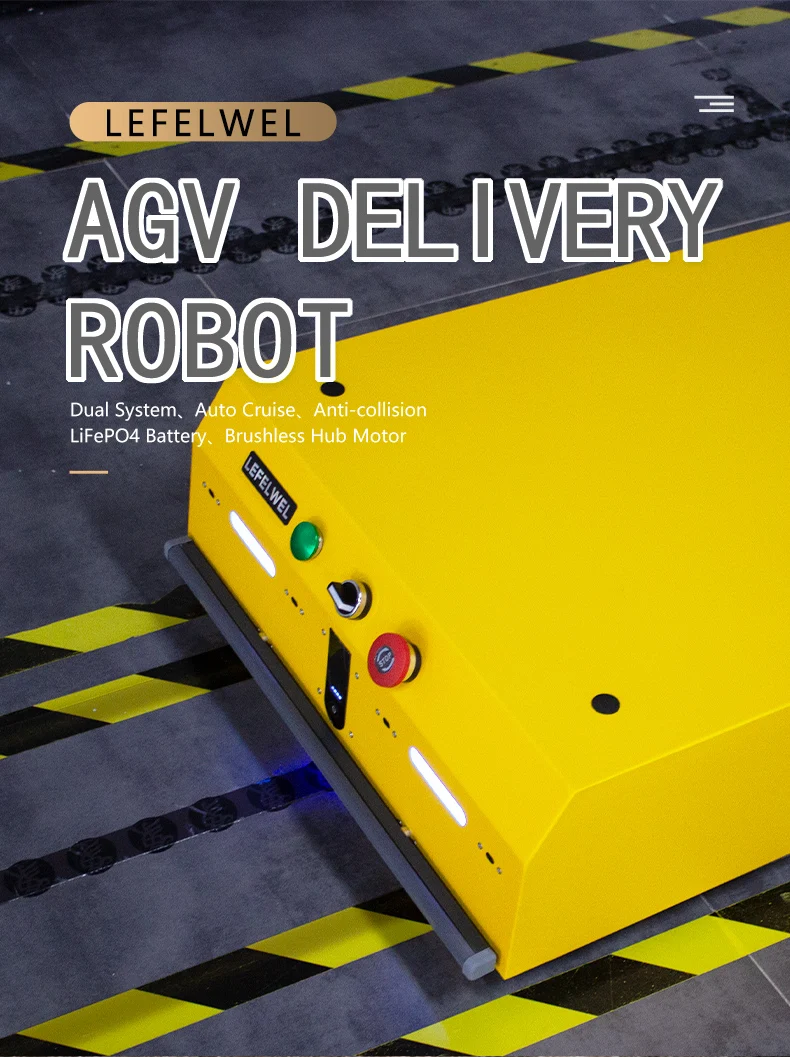 Efficient Assembly Line Delivery Robot AGV 300 Equipment Industrial Machinery AGV Robot for Industrial Raw Materials