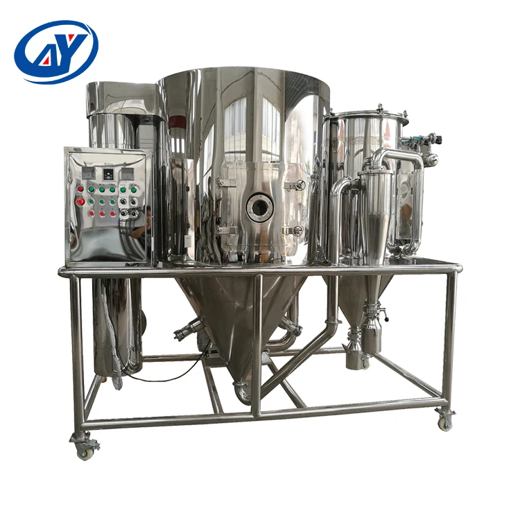 Lab пилот распылительная сушилка для распылительной сушилки для вместимость ящика для кофейного порошка AYAN-PWGZ3L двух-жидкости распылительная сушилка