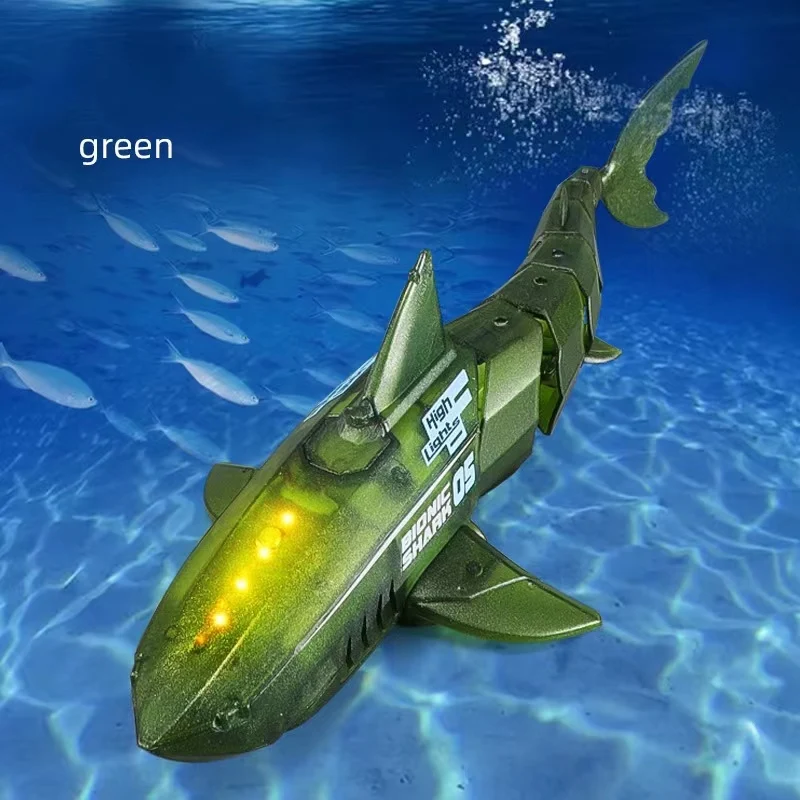 2 4G дистанционное управление воды игрушка «Акула» 1:18 масштаб высокая моделирования RC акула Электрический для
