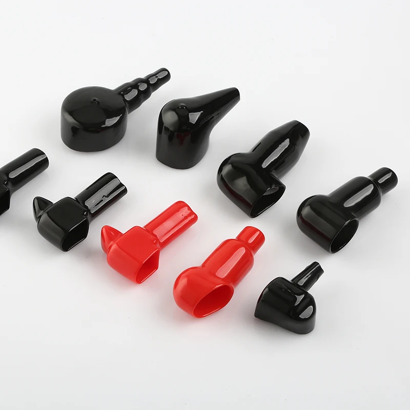 PVC Soft Plastic Battery Terminal Cover Rubber Cap Insulating Rubber Covers