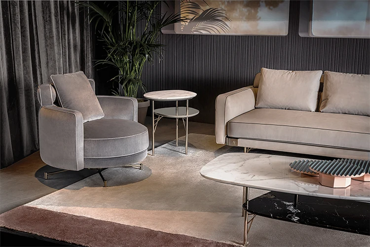 Luxury Italian Leather Sofa Set for Modern Living Rooms