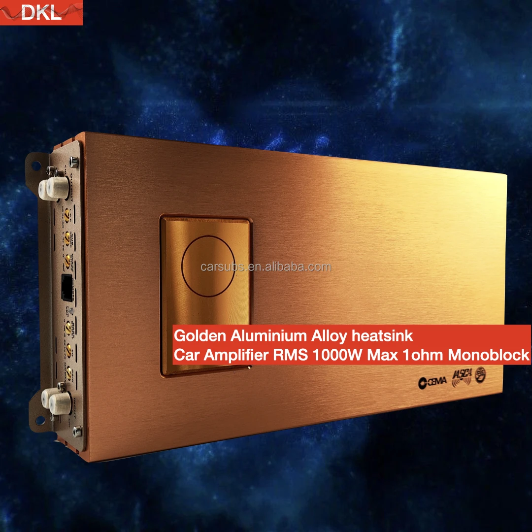 Car Stereo Mono Amplifier Rms 1200w Strong Bass Subwooferamplifier Peak