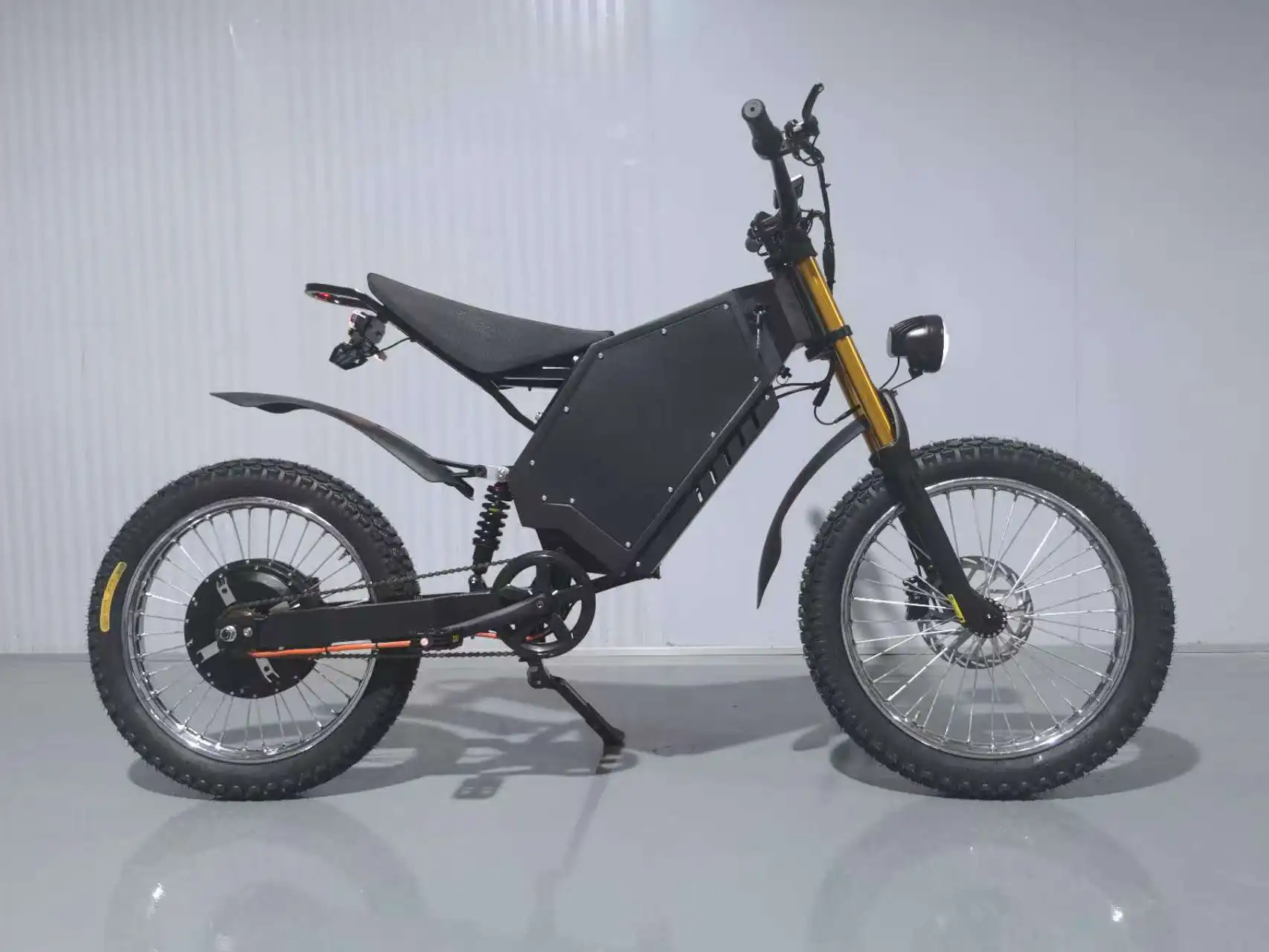Treasure High-Powered Electric Bicycle with Variable Motor Options - K5 Ebike Stealth Bomber Clone Electric Bike - Image 5