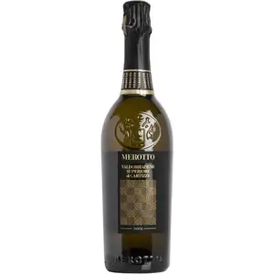 Italian Dry Cartizze Valdobbiadene for Prosecco Superiore DOCG for Pastry and Light Cheese 6 Bottles Per Box Sweet Taste