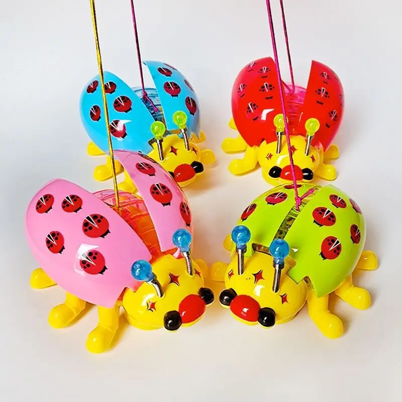 Hot Selling Colorful Durable Toys For Children Electric Led Ladybug