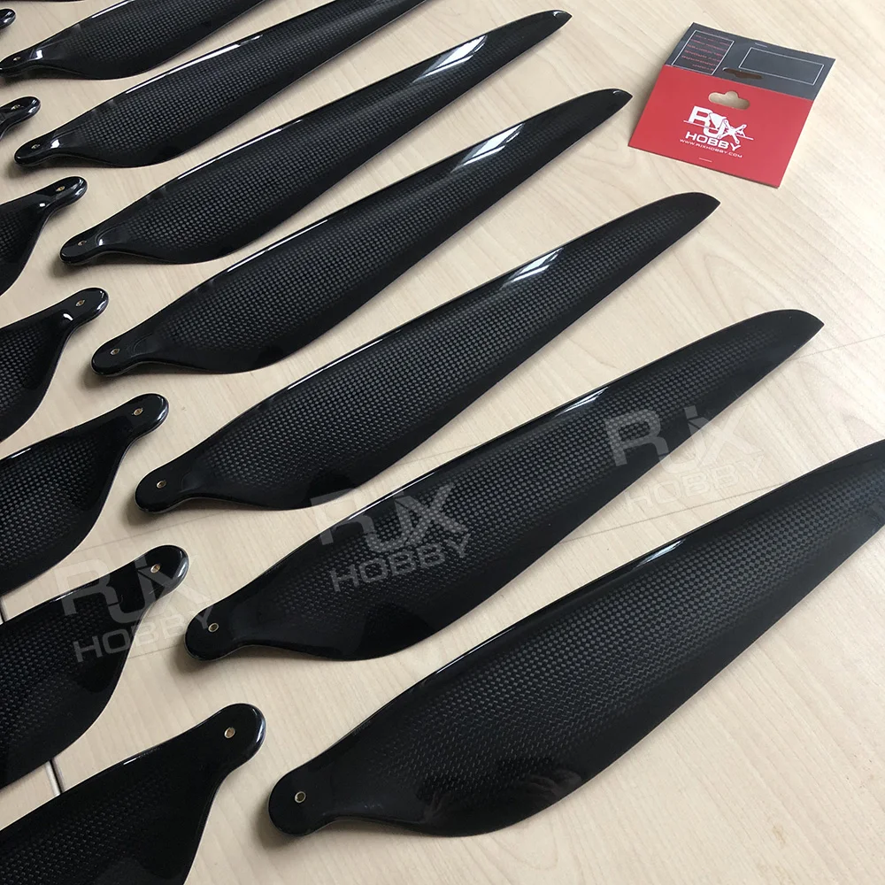 
 Пропеллер RJXHOBBY из углеродного волокна 30 * дюйма (пара по часовой стрелке/против часовой стрелки), реквизит для дрона, бпла для защиты сельскохозяйственных растений.  