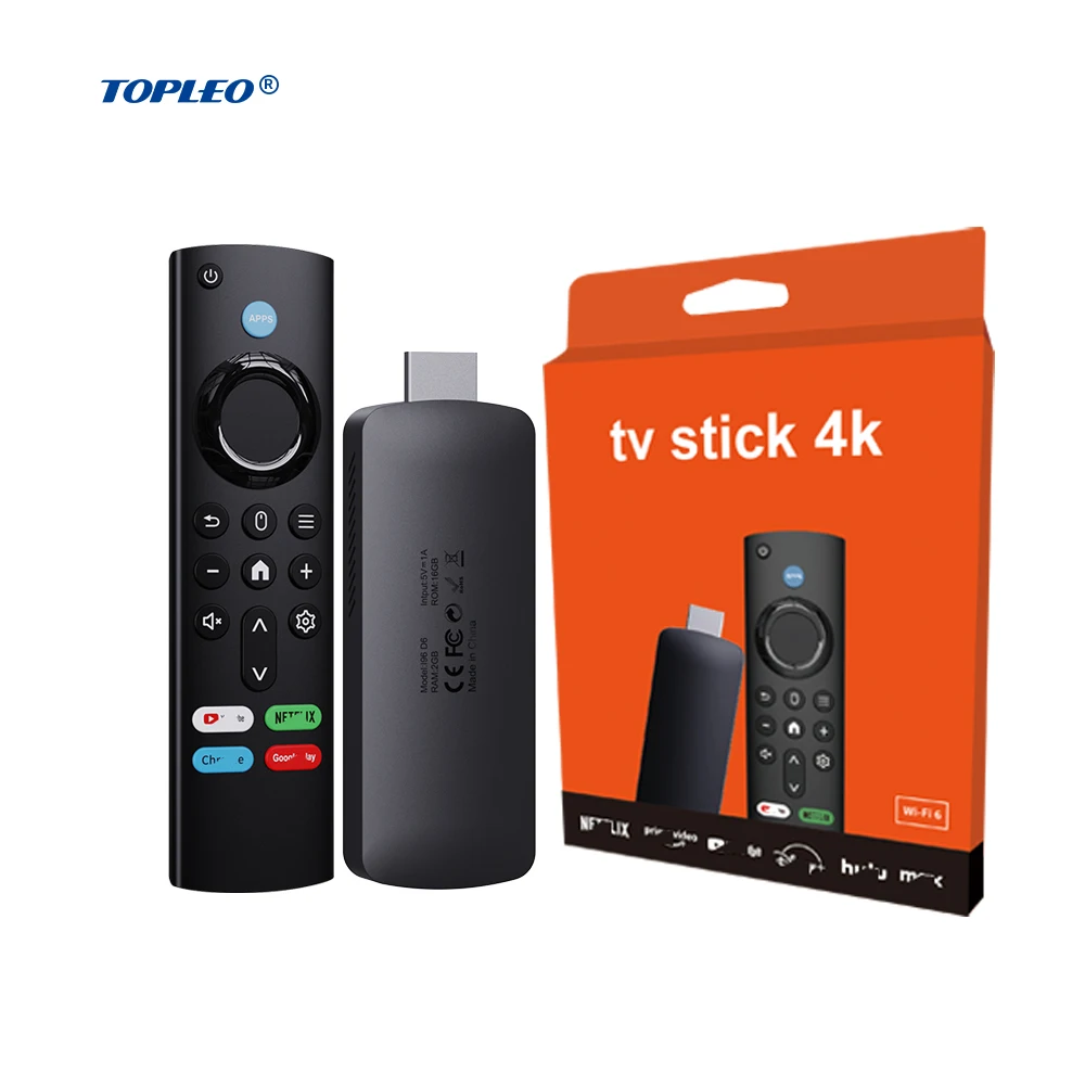 TV Box Android 14 4K 60fps Streaming-Mediaplayer 2GB RAM 16GB ROM WiFi 2 4g 5g Bluetooth Hdmi Ethernet Usb Av Ir Fernbedienung